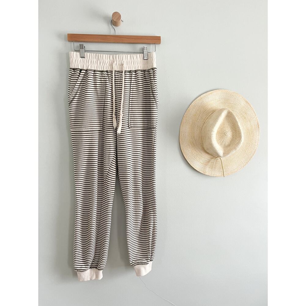 By the River | Striped Jogger Sweat Pants | Sz S